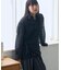 クロシェ風シャツ