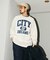 Champion × FREAK'S STORE 別注 REVERSE WEAVE VINTAGE WASH PRINT SWEAT