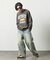 Champion × FREAK'S STORE 別注 REVERSE WEAVE VINTAGE WASH PRINT SWEAT