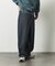 バレルレッグ ワイドスラックス
