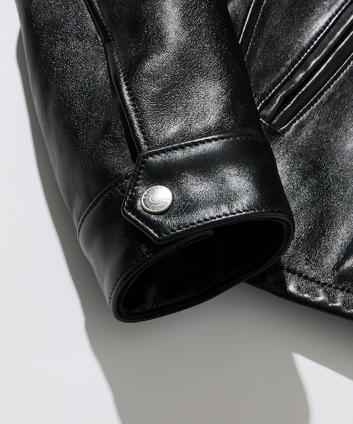 Schott × FREAK'S STORE 別注 シープレザー トラッカージャケット