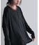 別注 Light Panel Rib Crew Long Sleeve Tee