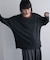 別注 Light Panel Rib Crew Long Sleeve Tee