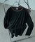 別注 Light Panel Rib Crew Long Sleeve Tee
