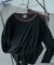 別注 Light Panel Rib Crew Long Sleeve Tee
