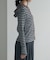 別注 Panel Rib Hoodie Cardigan