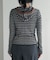 別注 Panel Rib Hoodie Cardigan