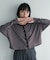 別注 Light Panel Rib ColorScheme Cardigan
