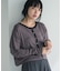 別注 Light Panel Rib ColorScheme Cardigan