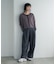 別注 Light Panel Rib ColorScheme Cardigan