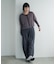 別注 Light Panel Rib ColorScheme Cardigan