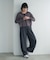 別注 Light Panel Rib ColorScheme Cardigan