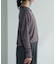 別注 Light Panel Rib ColorScheme Cardigan