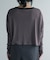 別注 Light Panel Rib ColorScheme Cardigan