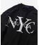 リラックスフィット NYCロゴ クルーネックスウェット