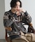 ウール チロリアンニットカーディガン