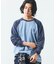 リラックスフィット NYCロゴ ピグメント ワッフル ラグランスリーブ L/S Tシャツ