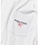 リラックスフィット フラッグロゴ ヘムコード ロングスリーブ ポケットTシャツ