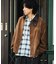 LEATHERETTE WORK JACKET