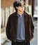 LEATHERETTE TRACKER JACKET