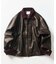 LEATHERETTE TRACKER JACKET