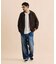 RED KAP × FREAK'S STORE 別注 ガーター編み ソリッド バルキー シャツカーディガン