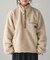 リバーシブル スナッププルオーバー