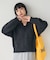 起毛レース Vネックニット