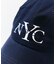 NYCロゴ ツイル ベースボールキャップ
