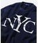 NYC ロゴクルーネック スウェット