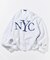 NYC ロゴクルーネック スウェット