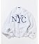 NYC ロゴクルーネック スウェット