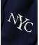 NYC ロゴZIP HOODIE