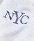 NYC ロゴZIP HOODIE