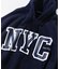 カレッジラバープリントPULLOVER HOODIE