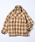 PENDLETON × FREAK'S STORE 別注 コットン シャギー ハーフスナップ プルオーバーシャツ