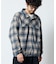 PENDLETON × FREAK'S STORE 別注 コットン シャギー ハーフスナップ プルオーバーシャツ