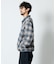 PENDLETON × FREAK'S STORE 別注 コットン シャギー ハーフスナップ プルオーバーシャツ