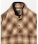 PENDLETON × FREAK'S STORE 別注 コットン シャギー ハーフスナップ プルオーバーシャツ