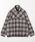 PENDLETON × FREAK'S STORE 別注 コットン シャギー ハーフスナップ プルオーバーシャツ