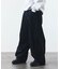 ワンウォッシュ コーデュロイ カーブパンツ