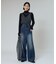 シルク カシミア入り タートルネックロンT