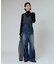 シルク カシミア入り タートルネックロンT