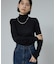 シルク カシミア入り タートルネックロンT