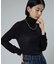 シルク カシミア入り タートルネックロンT