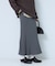 リブマーメイドスカート