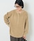 モールワッフル ヘンリーネック Tシャツ