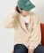 モールワッフル ヘンリーネック Tシャツ