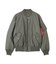 ALPHA INDUSTRIES × NANGA × FREAK'S STORE 別注 リバーシブル MA-1 ショートダウンジャケット