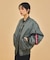 ALPHA INDUSTRIES × NANGA × FREAK'S STORE 別注 リバーシブル MA-1 ショートダウンジャケット